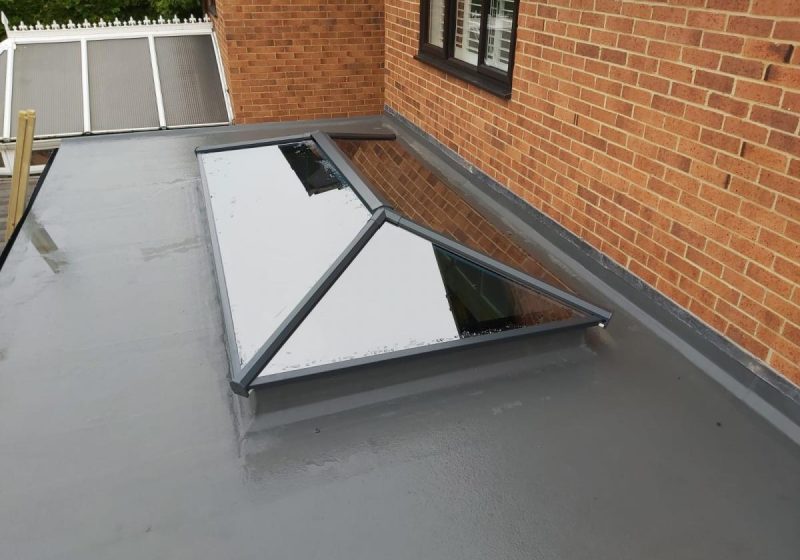 stratus roof lantern on roof